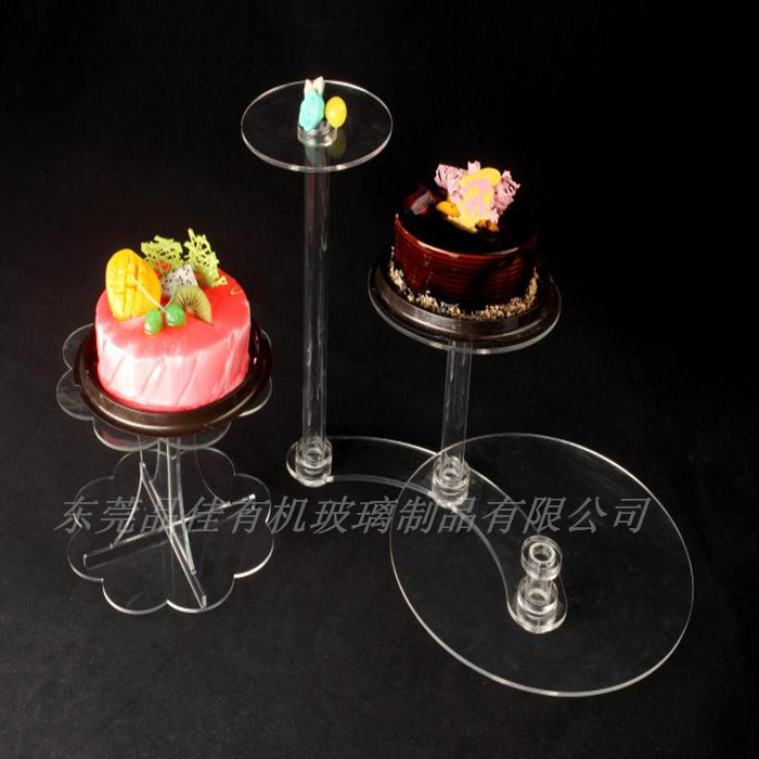東莞定制亞克力蛋糕架 透明亞克力婚禮蛋糕架 多層亞克力杯式