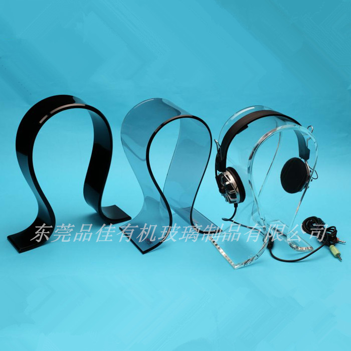 東莞有機玻璃展示架  東莞亞克力展示架 定制亞克力耳機展示