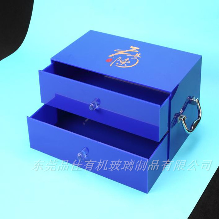 東莞有機(jī)玻璃收納盒 彩色亞克力收